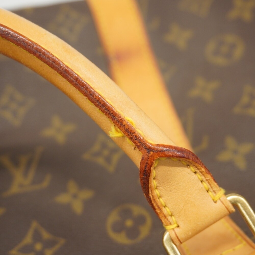 LOUIS VUITTON Brown Monogram Keepall 55 Boston Bag - Picture 10 of 16
